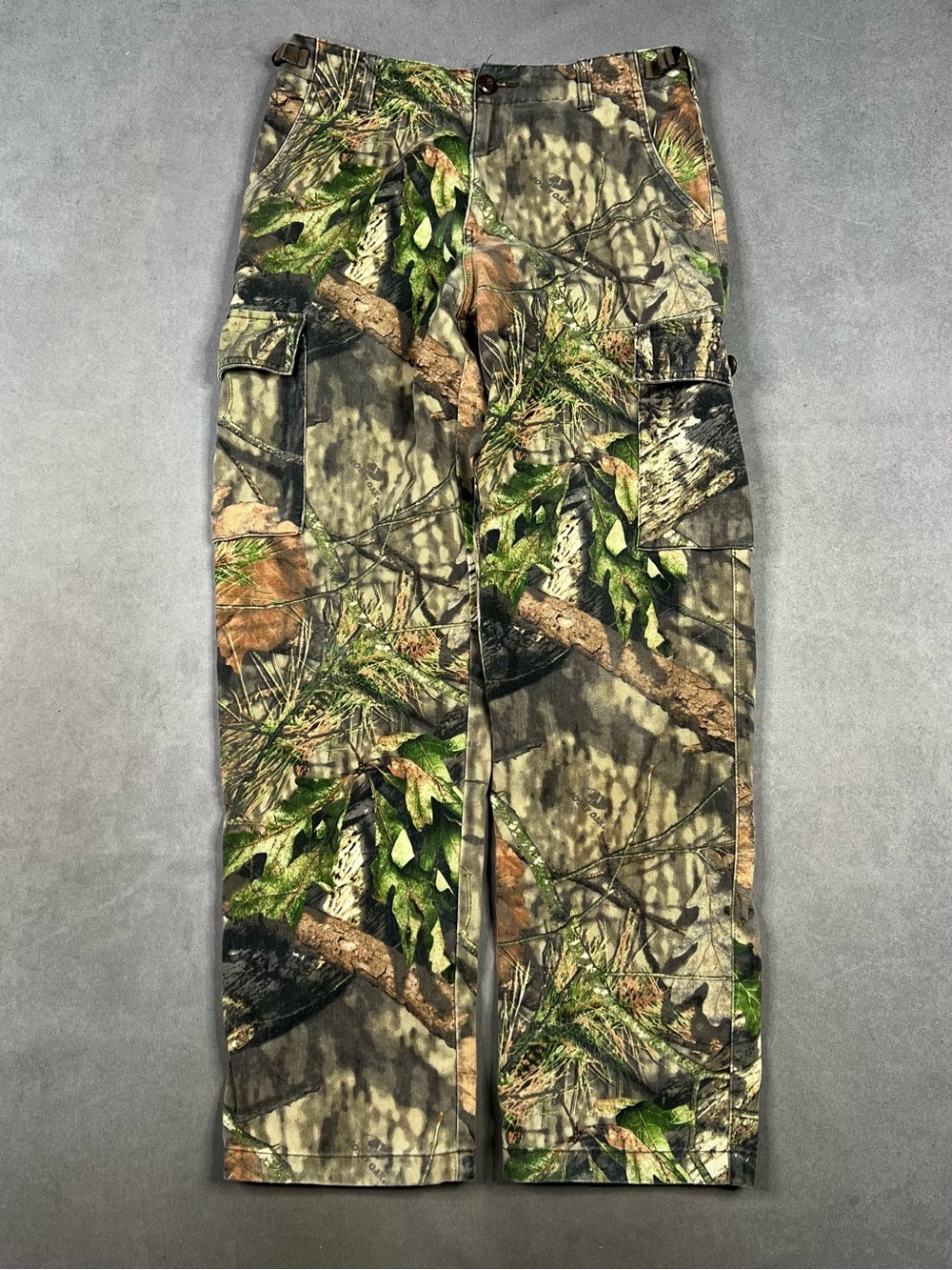 Cabela's Realtree-Style Camouflage Cargo Pants in Green and Brown